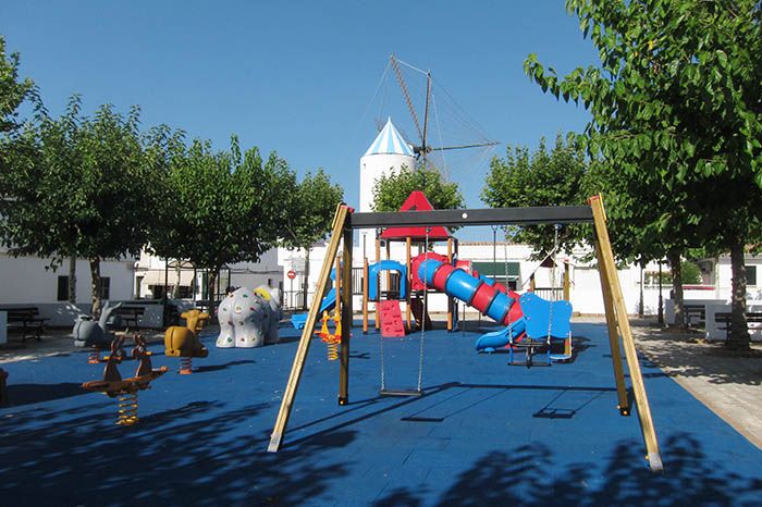 Menorca amb nens. Parc infantil de Sant Lluís.