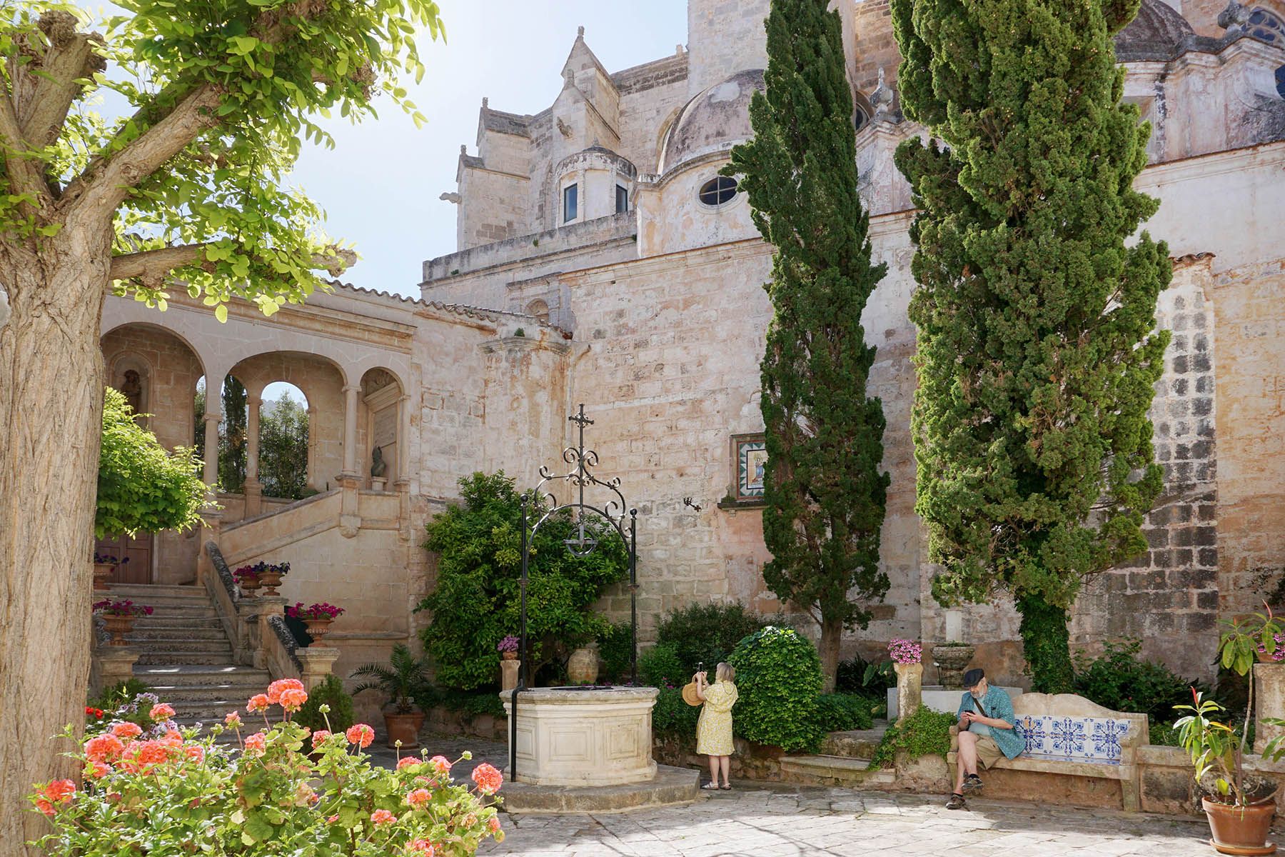 Pati del palau episcopal. Ciutadella de Menorca. Pati del palau episcopal. Ciutadella de Menorca.
