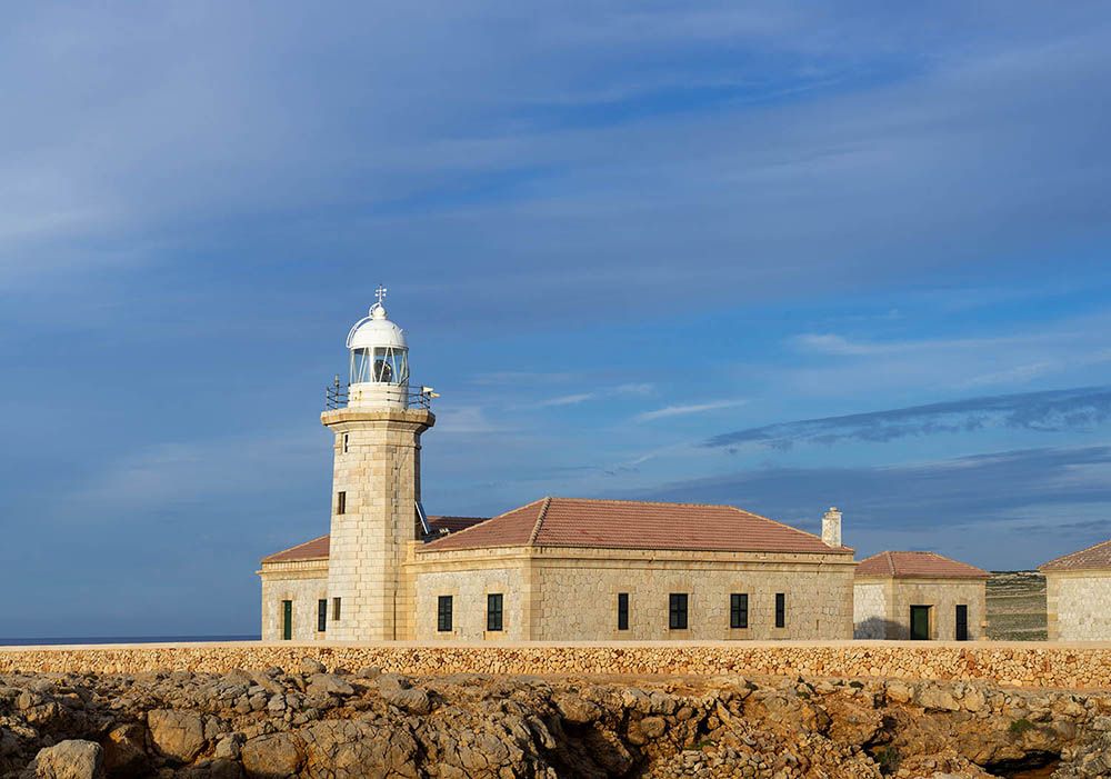 Faro de Punta Nati. Faros de Menorca